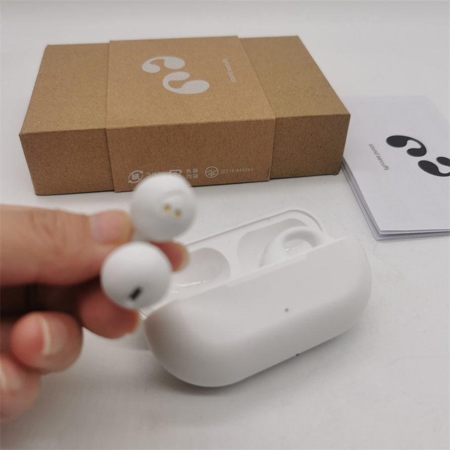 Wireless Clip <strong>Earbuds</strong> Sports Air Bone Conduction Gaming Earphones for 5.3 9mm Driver IPX7 Waterproof 3-5 Hours