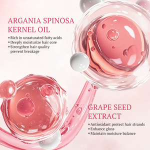 Huile capillaire réparatrice, adoucissante et nourrissante à l'huile d'argan bio du Maroc, marque privée KORMESIC, capsules d'essence capillaire à la glycérine - Product Image 4