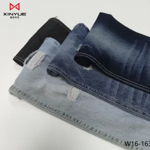 Tecido jeans de algodão macio para coleções de moda casual
