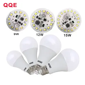 Free samples 9W led bulb raw material A60 3w-100w bulbs skd parts for home E27 light spare parts by China bulb factory led ampul