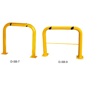 道路警告スチールパイプボラードポスト交通セキュリティ駐車保護ガードポスト金属黄色ボラード - Product Image 3
