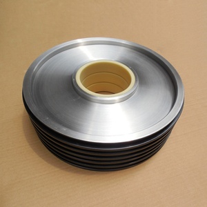 รอกเหล็กเคลือบเซรามิกแบบ HVOF ร่องรูปตัวยู พร้อมปลอกเพลา - Product Image 2