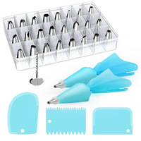 72PCS Kuchen Dekorations zubehör Runde Edelstahl Backwerk zeuge & Düsen Set Gebäck Backwerk zeuge