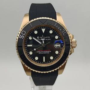 Reloj Mecánico SEILOCE para Hombre, de Acero Inoxidable, con Movimiento NH35, Diseño Clásico, Deportivo, de Lujo e Impermeable - Product Image 5