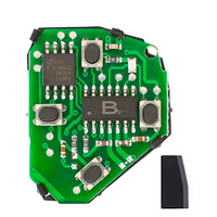 Llave de Coche HY12BBY HYQG429T 315 314.4 434mhz para Toyota Corolla 2010 2011 2012 2013 Transpondedor Chip ID67/G Opcional