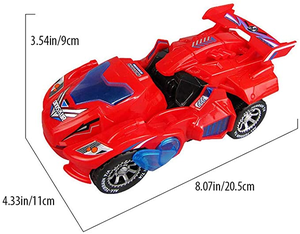 Voiture de dinosaure pour enfants, jouet se transformant en dinosaure B/O, avec musique légère - Product Image 6