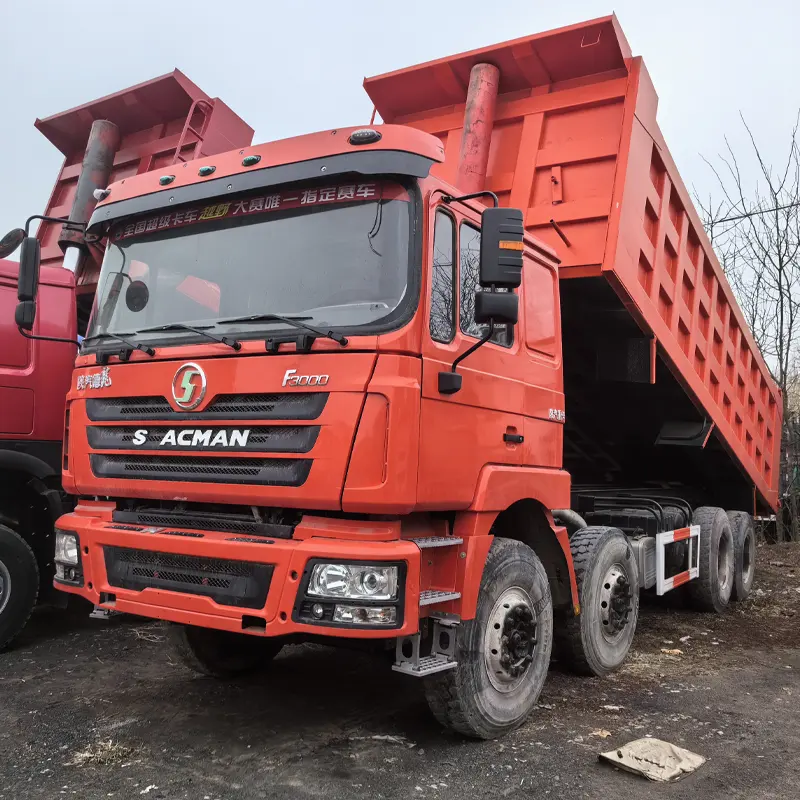 New and Used Shacman 375 8x4 40cbm 70t Shakman Dump Truck with good condition