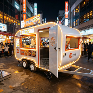 <b>Mobile</b> Unique Design Custom Kitchen for Coffee Burger Snack Outdoor Food <b>Trailer</b> - Product Image 2