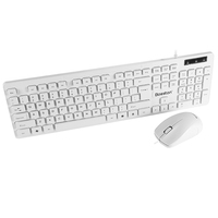 Clavier de style chocolat blanc avec des touches de qualité supérieure, design ergonomique, doté de commutateurs réactifs pour une frappe efficace