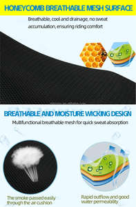 Housse de siège de <span class=keywords><strong>moto</strong></span>, housse de coussin, tissu en maille 3D, coussins de siège respirants, housse de siège de <span class=keywords><strong>moto</strong></span> 3D pour <span class=keywords><strong>Honda</strong></span> ADV350 ADV 350 Pièces - Product Image 6