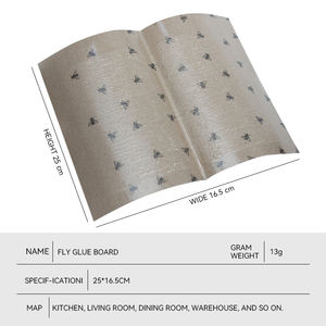 Meilleure vente Piège à insectes étanche pour l'extérieur Piège à mouches double face pour insectes - Product Image 6