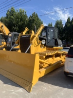 Bulldozer tout-terrain SHANTUI SD22S d'occasion, 220 CV, sur chenilles, avec moteur Cummins, capacité de bulldozing de 6,8 m³