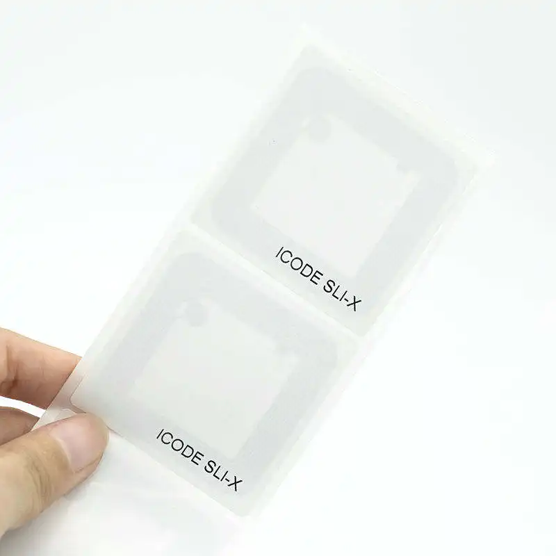 Goldbridge RFID 라이브러리 태그 라벨 nfc 칩 스티커 RFID 북 태그 13.56Mhz 도서관 관리를위한 ICODESLI-X2