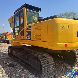 Excavatrice sur chenilles Komatsu PC220-8 d'occasion du Japon, 22 tonnes, équipement de construction, moteur, boîte de vitesses, pompe, moteur, PLC certifié, occasion - Product Image 6