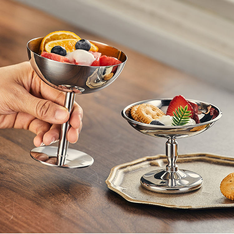 Best Selling Ice Cream Sundae Glasses Clear 10oz Retro Design