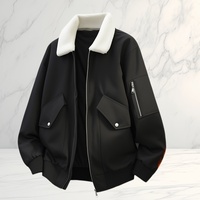 Veste décontractée pour homme, coupe-vent, pour l'extérieur, automne et hiver, à revers, avec fermeture éclair, grandes tailles, vente en gros d'usine