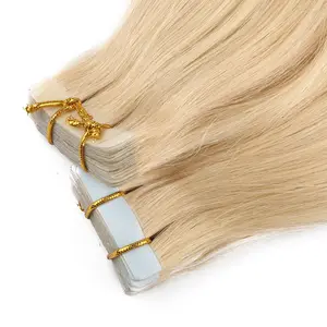 Geen Wirwar Geen Verlies 100% Pure Human Hair Ervoor Tape Haarverlenging Fabriek Groothandel Tape Hair Extension 200g