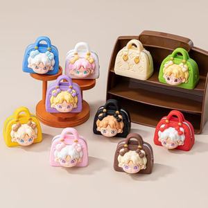 Portachiavi in resina borsa di lusso in miniatura regalo per ragazza carina accessori per gioielli da te decorazione da tavolo porta chiavi ornamento creativo per auto - Product Image 6