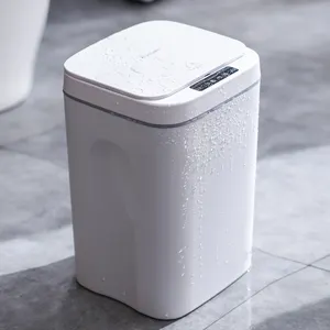 2023 Mới Nhất Nhà Thông Minh Công Nghệ Điện Powered Lật Thiết Kế Cảm Biến Thông Minh Thùng Rác Có Thể Cho Khách Sạn - Product Image 1