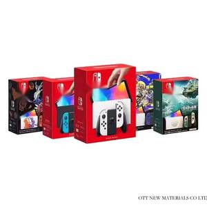 Nouvelle console de jeu portable S-w-l-t-ch 2 <span class=keywords><strong>OLED</strong></span> blanche avec joysticks rouge et bleu, écran tactile, Wi-Fi et batterie 4000 mAh - Product Image 5