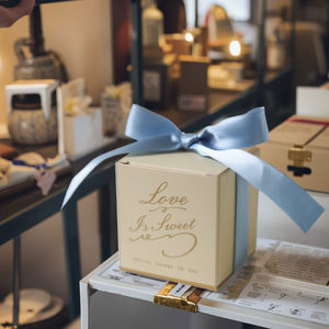 Cadre <span class=keywords><strong>photo</strong></span> carré en carton ivoire recyclable 2025 avec ruban et impression UV pour cadeau <span class=keywords><strong>de</strong></span> mariage - Product Image 6