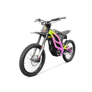 2025 Best-seller 79Bike Falcon Pro Dirt Bike électrique 72v 10kw Mid Motor Electric Dirt E Bike en noir et violet - Product Image 1