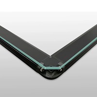 Nouvel écran tactile infrarouge TFT de 19 pouces, cadre d'affichage en verre, terminal de libre-service médical gouvernemental, écran multi-touch stable dédié
