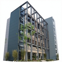 Casa de Estructura de Acero de Fácil Montaje, Apartamentos Prefabricados, Edificio de Apartamentos de Acero Prefabricado de Varios Pisos