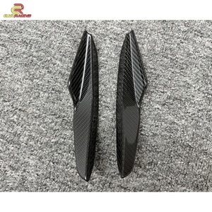 ชุดแต่งคาร์บอนไฟเบอร์แบบแห้งเงา PT Style สำหรับกันชนหน้ารถยนต์ Lamborghini Huracan EVO ชุดแต่งตัวถังรถยนต์ อะไหล่รถยนต์ - Product Image 6