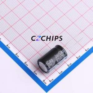 Condensador Electrolítico de Aluminio de Orificio Pasante ERA63V470M13X21, Orificio Pasante, D13xL21mm 470uF 20% 63V 790mA-120Hz - Product Image 1