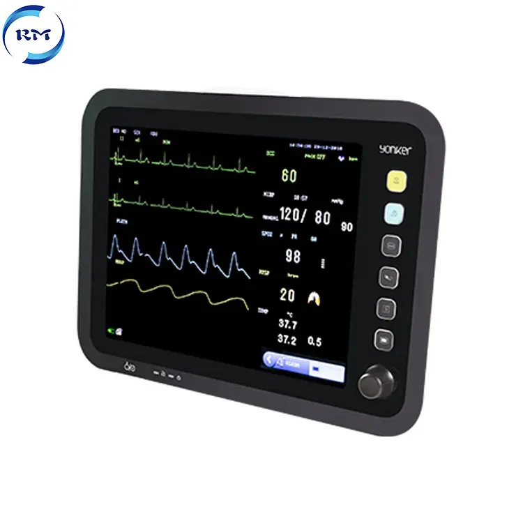 Moniteur multifonction d'usine Rayman Moniteur IBP pour machine cardiaque avec prix d'agent Moniteur de chevet pour hôpital