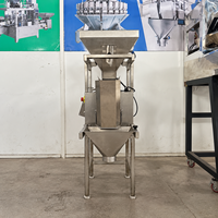 Peseuse linéaire à 1 tête Balance de pesage automatique 1kg 5kg Machine à emballer les granulés et les poudres Machine à emballer le blé et le riz