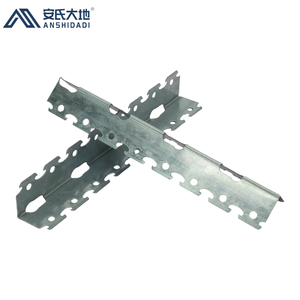 Phong cách hiện đại treo trần nhôm mạ kẽm t lưới thép Trần Lưới Khung chính <span class=keywords><strong>TEE</strong></span> chéo <span class=keywords><strong>TEE</strong></span> góc tường cho trần nhà - Product Image 3