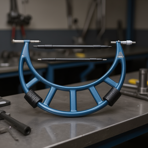 Ttake <b>Micrometer</b> With Interchangeable Rods Precision Measurement Tool For Linear Position Sensing - Product Image 3