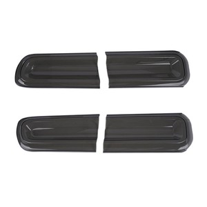 Couverture de feux arrière pour Dodge Challenger 2015-2023, en plastique noir, garniture d'éclairage - Product Image 1