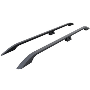 Barres de toit latérales en aluminium pour Renault Kangoo L2 2021-2026, série Plus, noires, porte-bagages de toit - Product Image 1