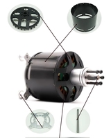 Moteur sans balais 25KW MP 120100 KV80 pour paramoteurs et karts