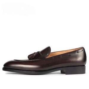 Mocasines de Hombre de Alta Calidad, Cuero Genuino, para Oficina y Trabajo, Otoño, Aumentan la Estatura, Antideslizantes, Zapatos de Moda para Exteriores - Product Image 5