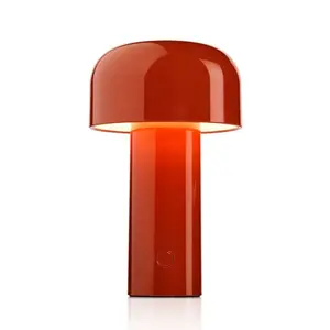 JCX/2023创意北欧护眼床头灯触摸控制小蘑菇夜灯