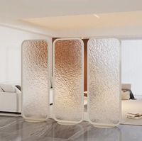 Paravent de séparation ovale mobile en verre sur mesure pour mariage, avec cadre en acier inoxydable, par le fabricant moderne de mobilier de mariage