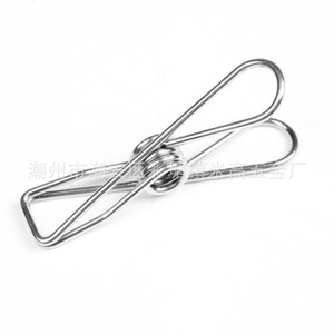 Stainless Steel <b>Clothes</b> Pins Rectangle Durable Windproof Clips For Laundry And Socks Chaozhou Origin 5000 Per <b>Box</b> - Product Image 2