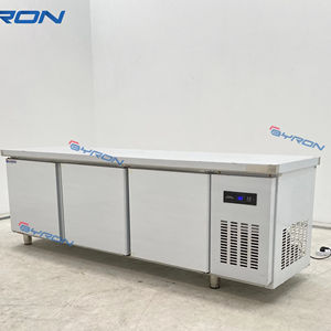 <span class=keywords><strong>Table</strong></span> de travail commerciale d'acier inoxydable d'équipement de cuisine avec le congélateur à température unique de réfrigérateur - Product Image 1