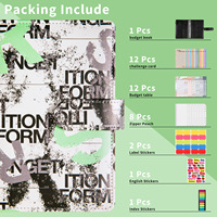 Carnet de papier graphique ébauches de sublimation Lay Flat Budget Binder Stitch Bible Journaling Notebooks Quality Leader Diary Notebook