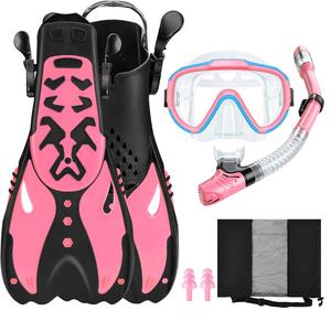<span class=keywords><strong>Precio</strong></span> de fábrica de alta calidad Junior Kids Diving Set Snorkel Set con bolsa de malla - Product Image 2