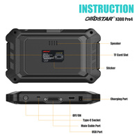 Version complète OBDSTAR X300 PRO4 Key Master 5, prend en charge la programmation de clés IMMO et la lecture du code PIN