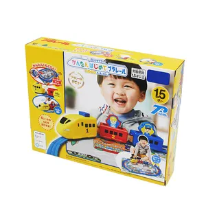 Factory Wholesale Custom Logo Luxury Window Box Packaging Kids Toy Folding Gift Box