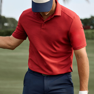 사용자 정의 승화 로고 빈 폴로 t 셔츠 일반 92% 폴리에스터 8% 스판덱스 스포츠 인과 소프트 골프 남성 폴로 셔츠 - Product Image 4