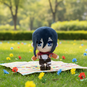 ตุ๊กตาอนิเมะสไตล์ญี่ปุ่น 3 แบบ ตุ๊กตาการ์ตูนยักษ์ อีเรน มิคาสะ ตุ๊กตาผ้าพลัฌนุ่ม ของเล่นตุ๊กตาอนิเมะ ตุ๊กตาผ้าพลัฌ - Product Image 4