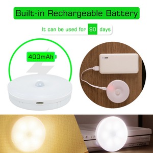 Lámpara de armario inalámbrica de estilo moderno para dormitorio, armario de cocina, armario, escalera, atenuación recargable por USB, luz LED nocturna táctil - Product Image 6