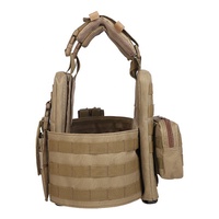 Veste tactique de sécurité pour hommes de haute qualité résistante à l'eau pour l'équipement de plein air avec système Molle
